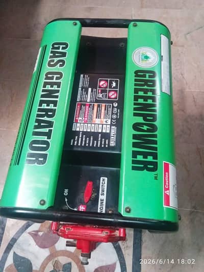 New ha only 2-3 time used green time green power generator 2.5 kvs