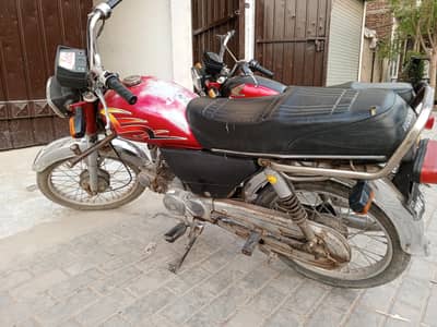 70cc Bike With Documents
