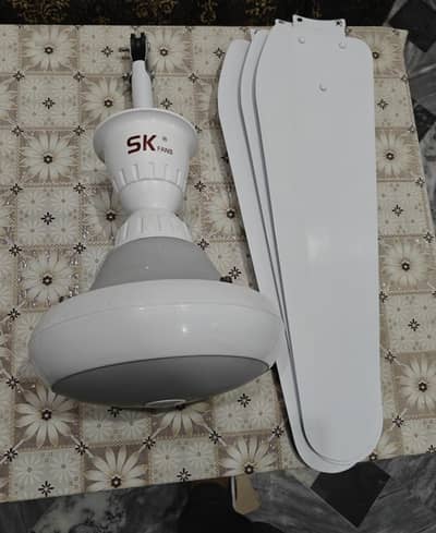 SK ceiling fan 75W Grey color Simple design