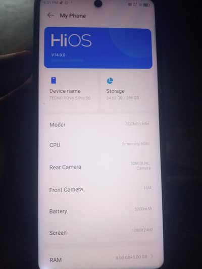 Tecno Pova 5 Pro