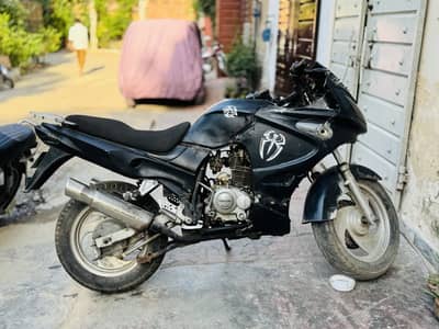 Heavy Bike 150 cc double silencer