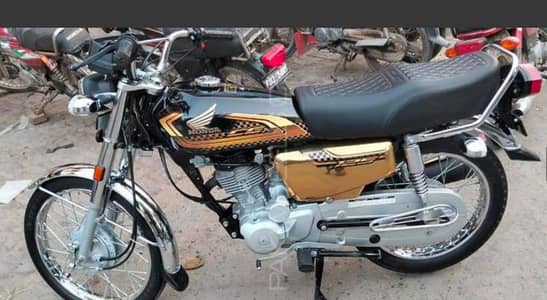 Honda CG 125 Gold Edition 2025 | First Owner | Total Genuine Condition