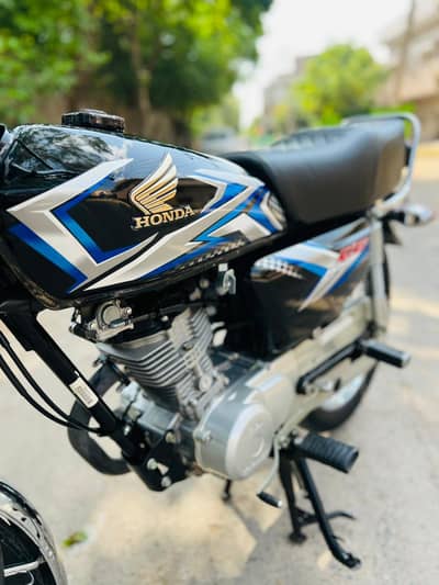 Honda 2025 model black color punjab number