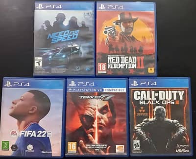 package of 5 exclusive games