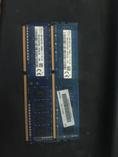 4GB DDR3 RAM read details