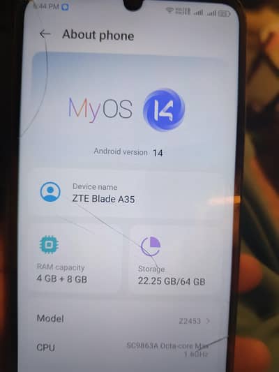 Zte Blade A35