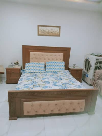 Double Bed with 2 side tables