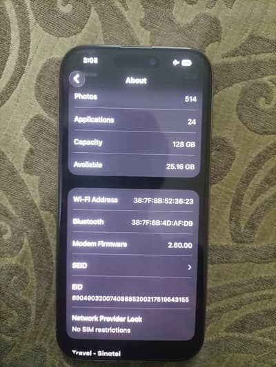 Apple iPhone 16 Pro in warranty