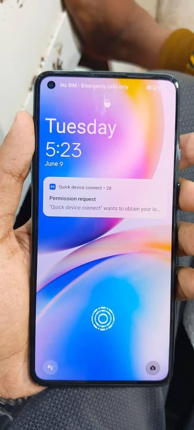 One Plus 8T back crack