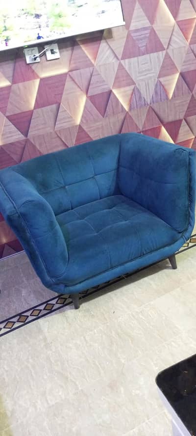single seat sofa almost new