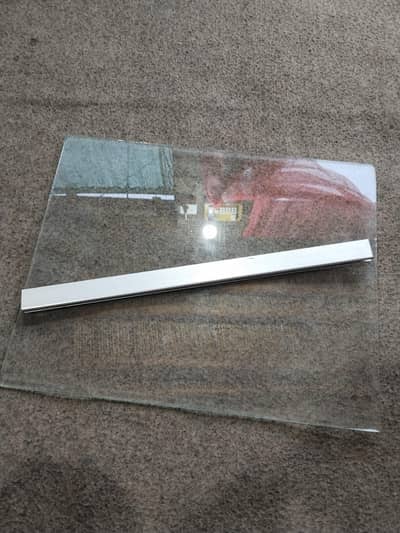 Glass with frame