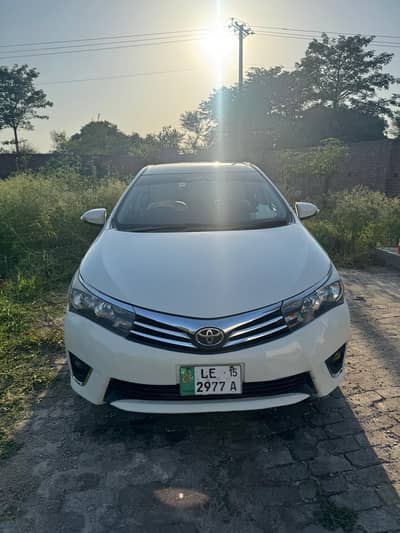 Toyota Corolla GLI 2015