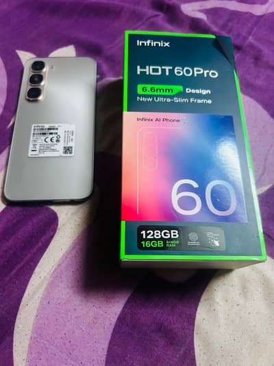 Infinix hot 60 pro lush condition phone