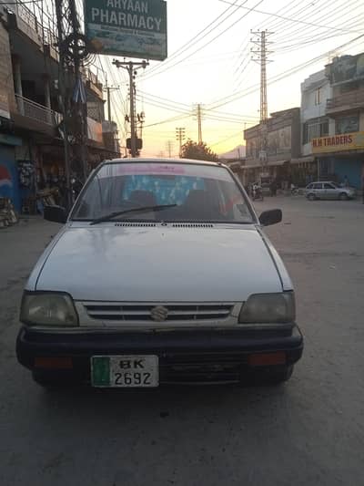 Suzuki Mehran VXR 1992 Punjab number
