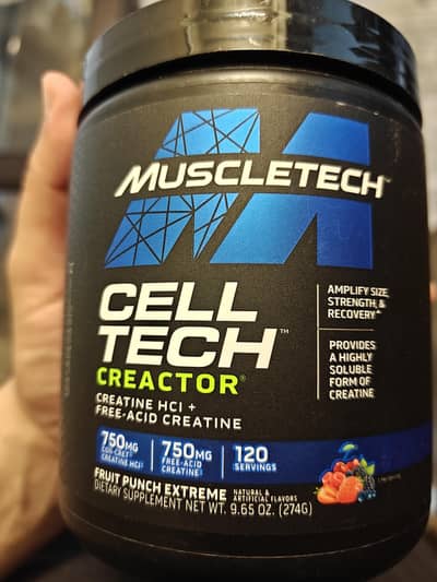 MuscleTech Cell Tech Creactor (Fruit Punch)