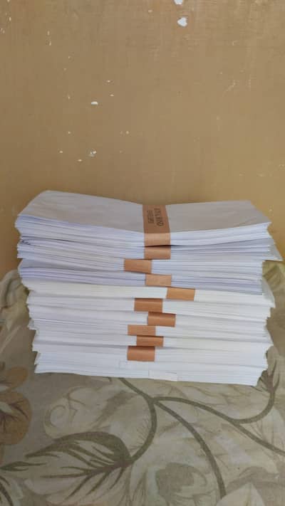 white envelopes