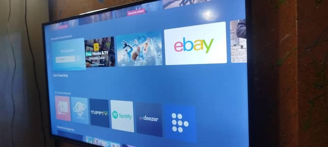 Tcl 43"4k android UHD LED TV L43p8