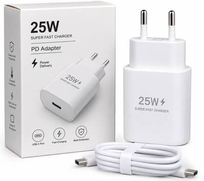 Premium 25W Fast Charger - Best Quality