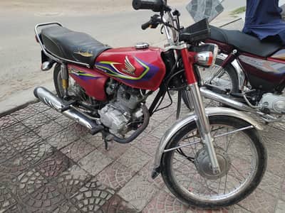 honda 125 model 2016 condition used