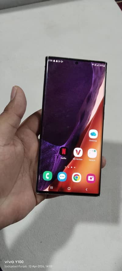 Samsung Mobile Note 20 Ultra