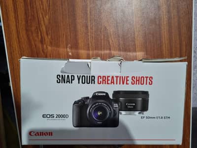 brand new canon camera