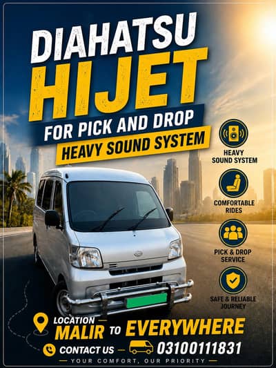 diahatsu hijet pick and drop