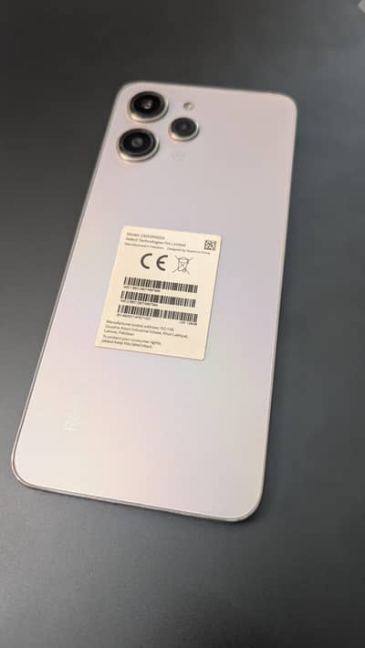 Redmi 12 silver 8/128 Storage PTA Approved, Brand new