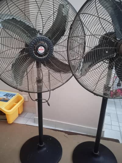 2 pedestal fan