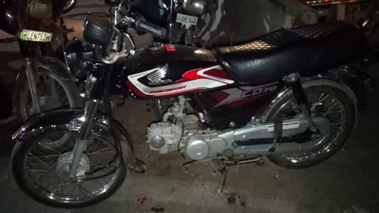 Honda CD 70 cc original ha sari jisna lani ha woohi rapta kra