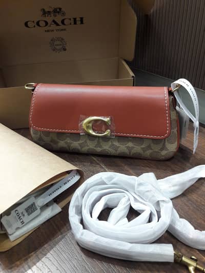 Coach Jet Shoulder Bag, New From USA