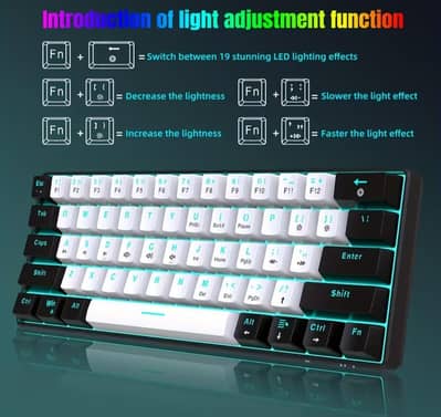 Best Mechanical Gaming Keyboard Colorful Lighting