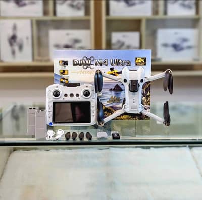 DJW M4 Ultra Drone | 4K Camera | Display Remote Controller | Foldable