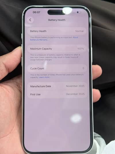 Iphone 17 Pro Max 512gb Non-pta 0 cycle count