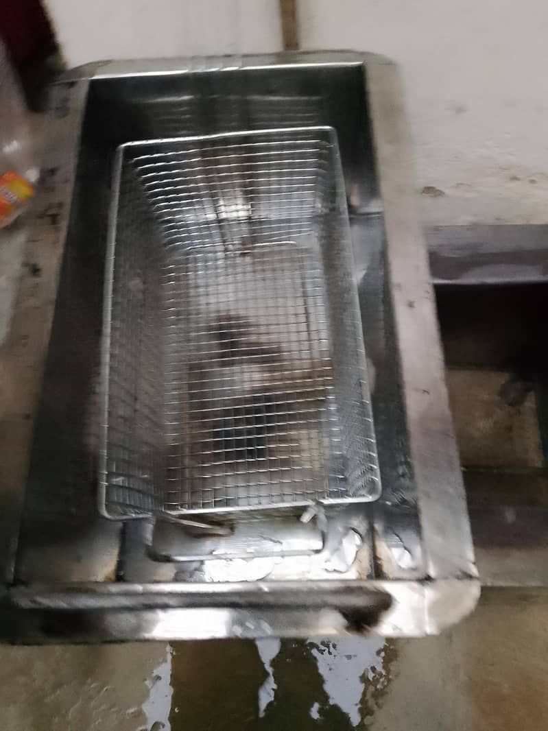 الو چپس پرائر فل سائز گیس والا 3