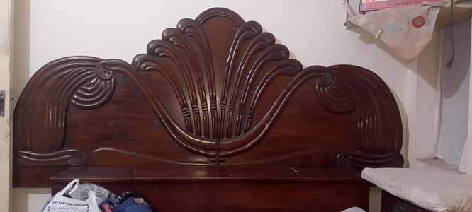King Size Bed in wooden