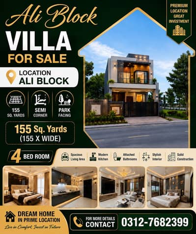 Ali block Villa for sale