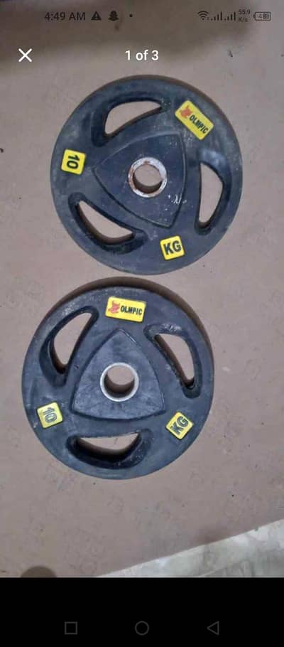 dumbbells weight plats olampic