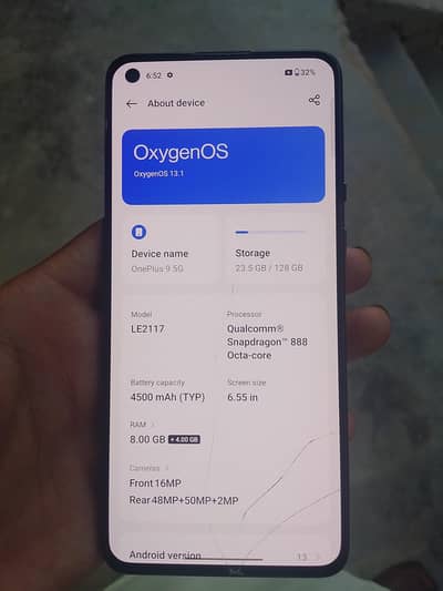 One Plus 9 8/128