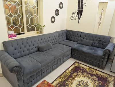 7 seater good condition sofa for sale urgently* in cheap price.