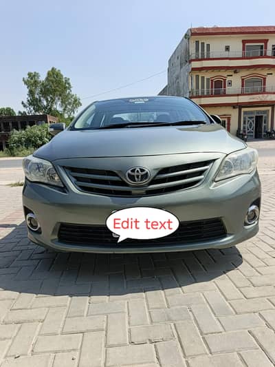 Toyota Corolla GLI 2012