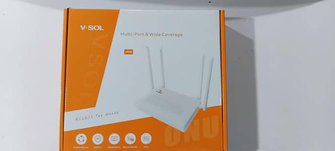 VSOL V2802CWT XPON/GPON Dual Band WiFi Router 4 Antennas