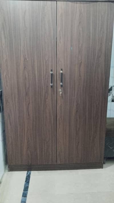 brown wardrobe