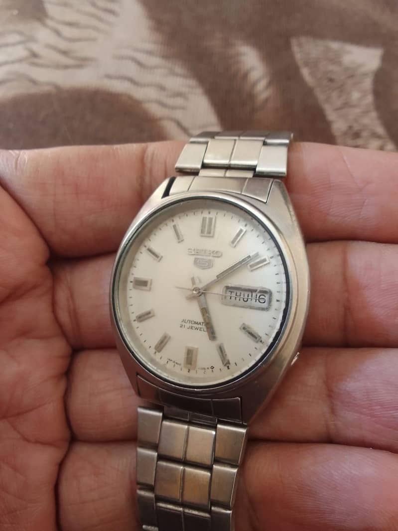 Seiko Automatic Watch 5