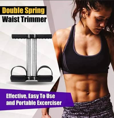 Double Spring Tummy Trimmer – New | Home Gym Abs Exercise