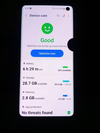 Samsung Mobile S10 8/128gb