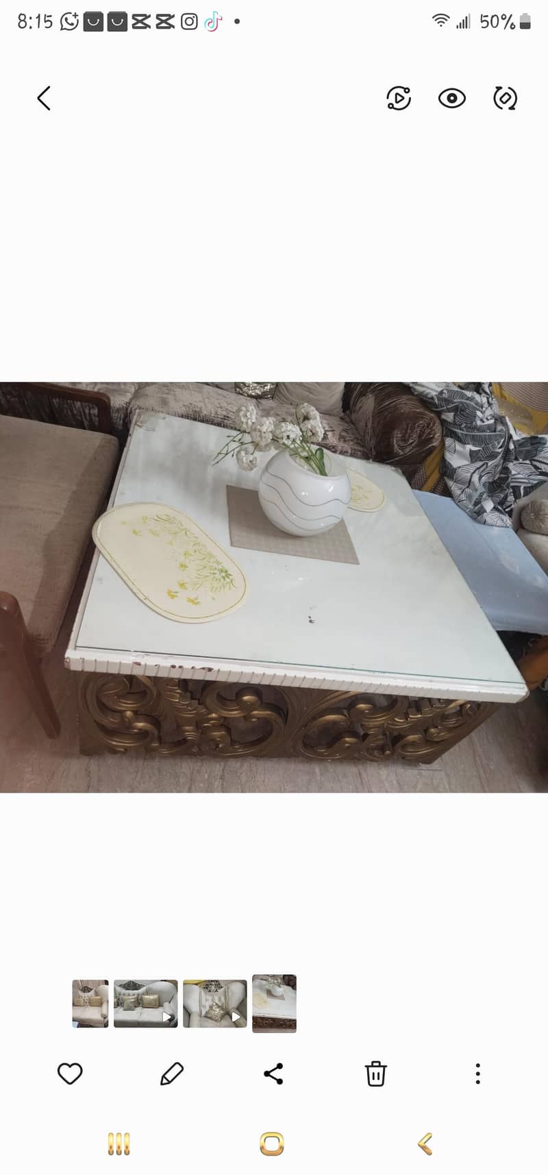 3+2+1 sofa with table 0