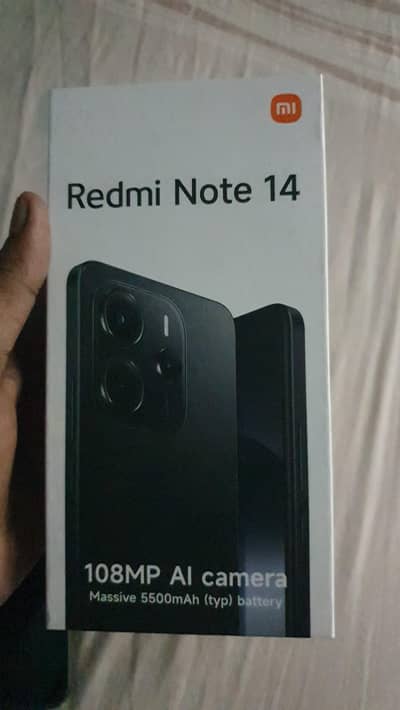 Xiaomi Redmi Note 14 5g  (265gb 8gb) urgently Sale exchange possible