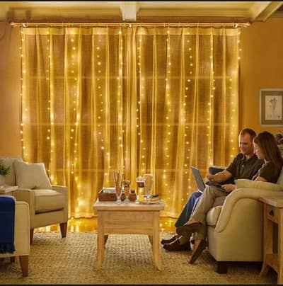 12x12 Curtain LED wall String Fairy rope Light 300 LEDs, USB Plug