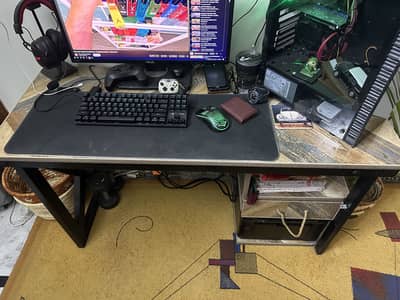 Custom computer table Wooden