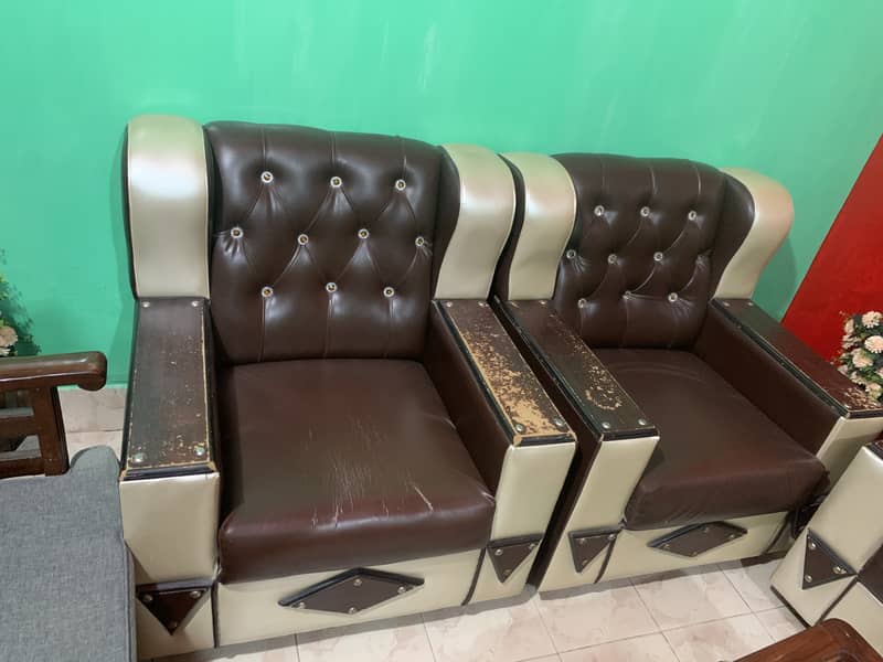 Sofa set with setti 0